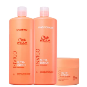Kit Wella Professionals Invigo Nutri Enrich Salon Trio 3 Produtos